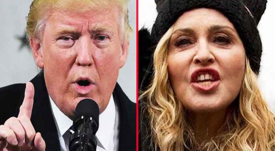 Madonna disgusting say trump