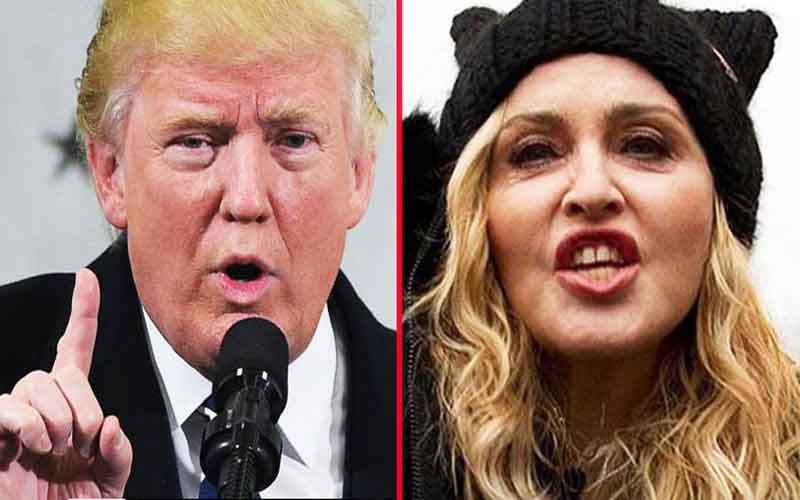 Madonna disgusting say trump