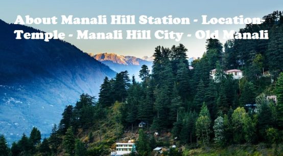 Manali Hill Station