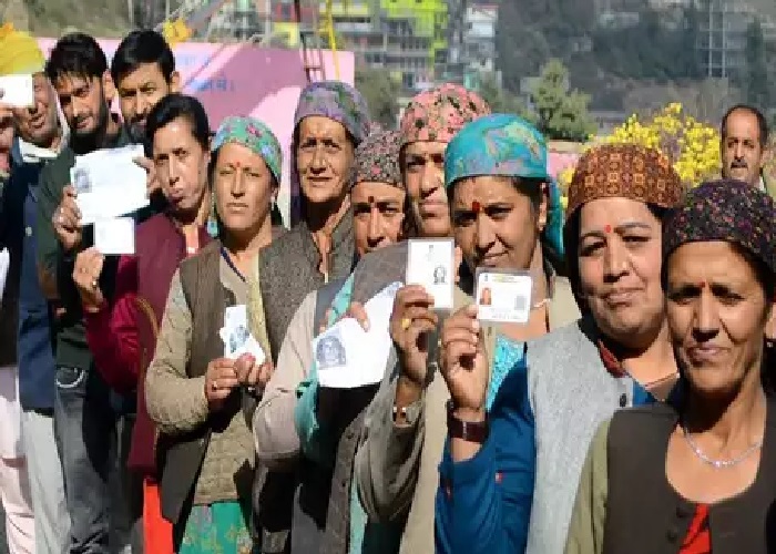 हिमाचल में चारों लोकसभा सीटों पर मतदान आज