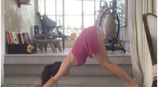 Jacqueline Fernandez Hot Yoga Photo