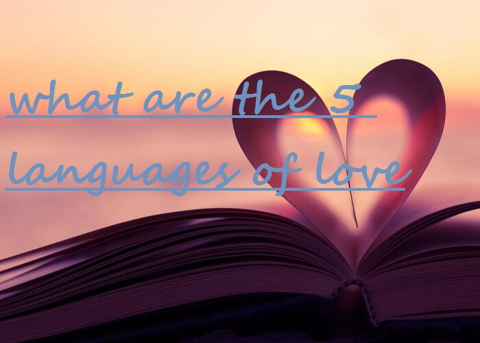 5 LANGUAGES OF LOVE