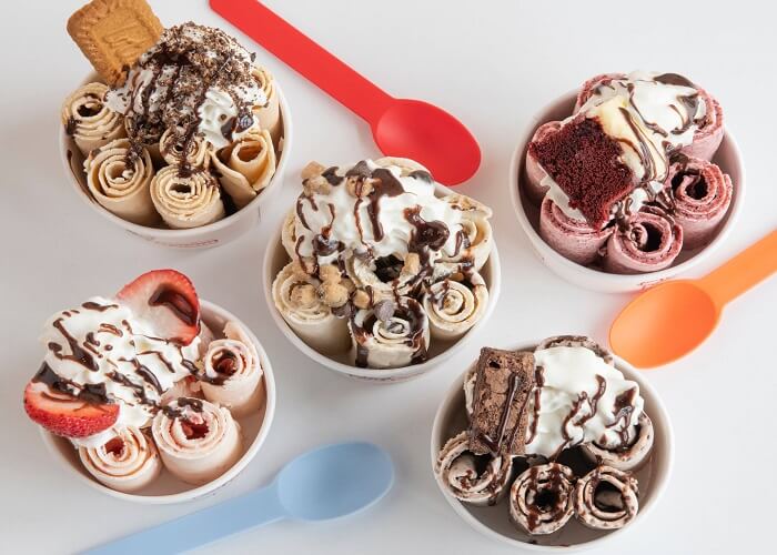 Business Embraces Rolled Ice Cream Machine This Summer