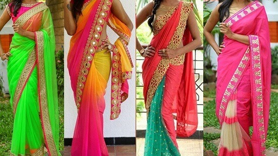 saree Trendy Look for girl