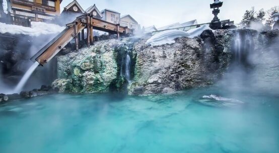 hot springs Japan