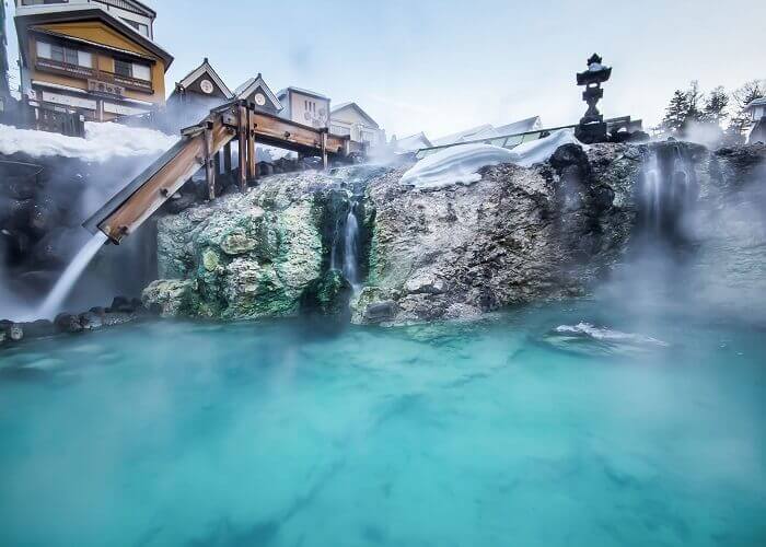 hot springs Japan