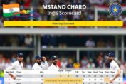 England Cricket Team vs India National Cricket Team Match Scorecard
