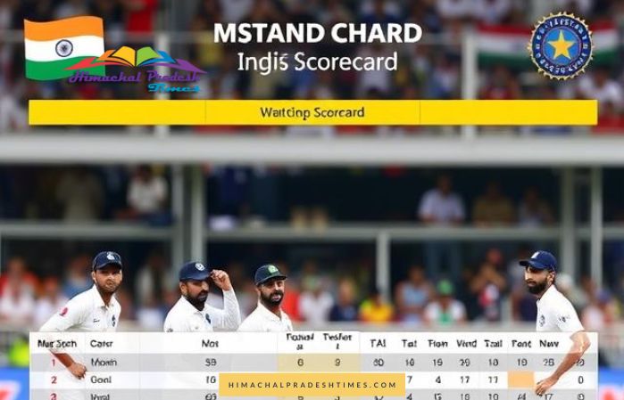 England Cricket Team vs India National Cricket Team Match Scorecard