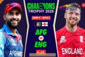 England vs Afghanistan LIVE Cricket Score