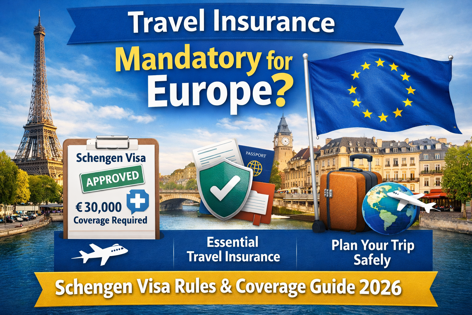 Travel Insurance Mandatory for Europe