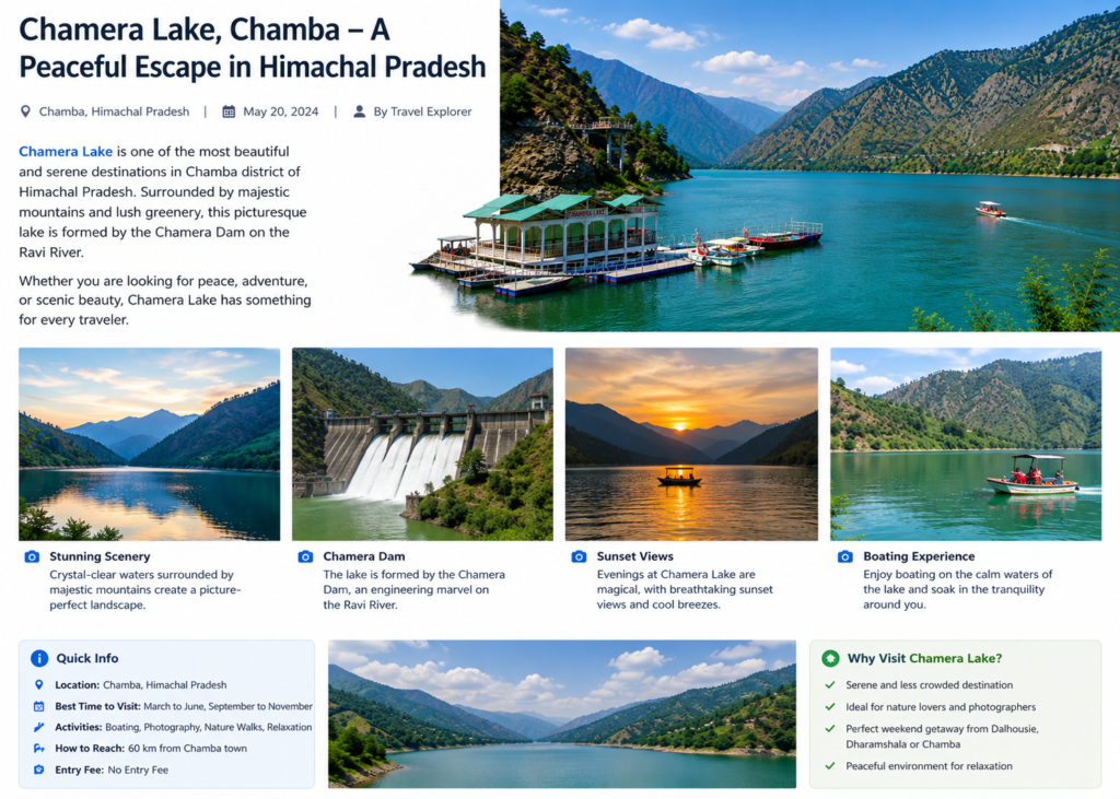 Chamera Lake