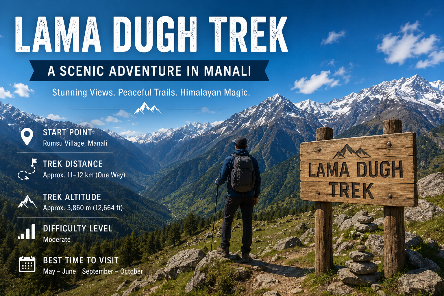 Lama Dugh Trek : Complete Guide to the Lama Dugh Trek Start Point, Distance & Best Time