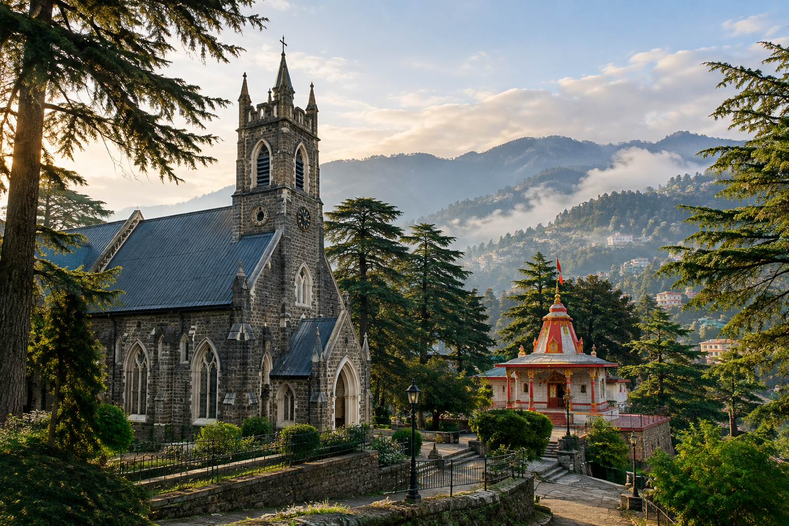 Kasauli’s Famous Churches and Temples: The Spiritual and Cultural Heritage.