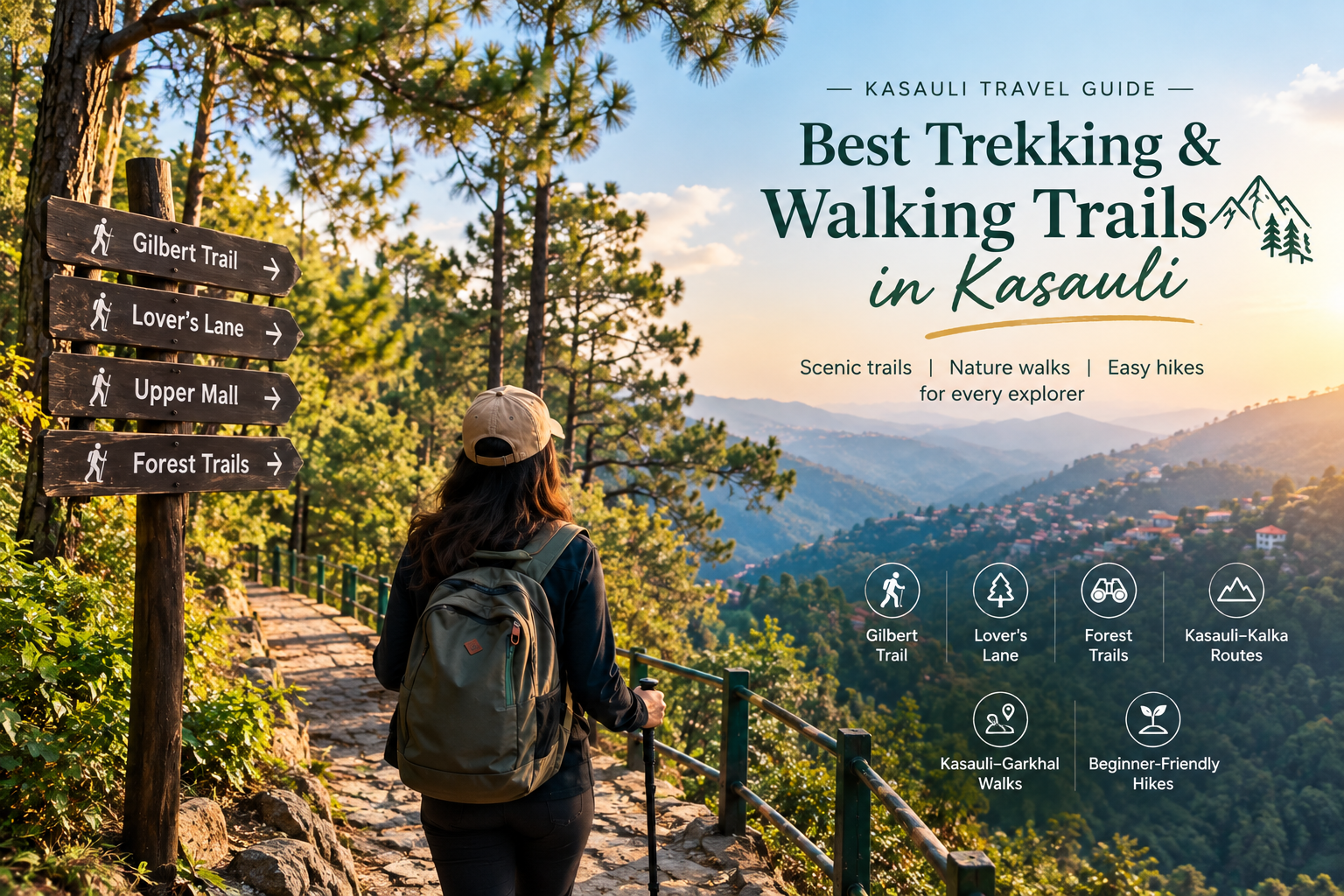 Best Trekking and walking trails in Kasauli