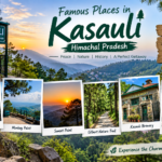 Famous places in Kasauli, Himachal Pradesh including Christ Church, Monkey Point, Sunset Point and Gilbert Nature Trail