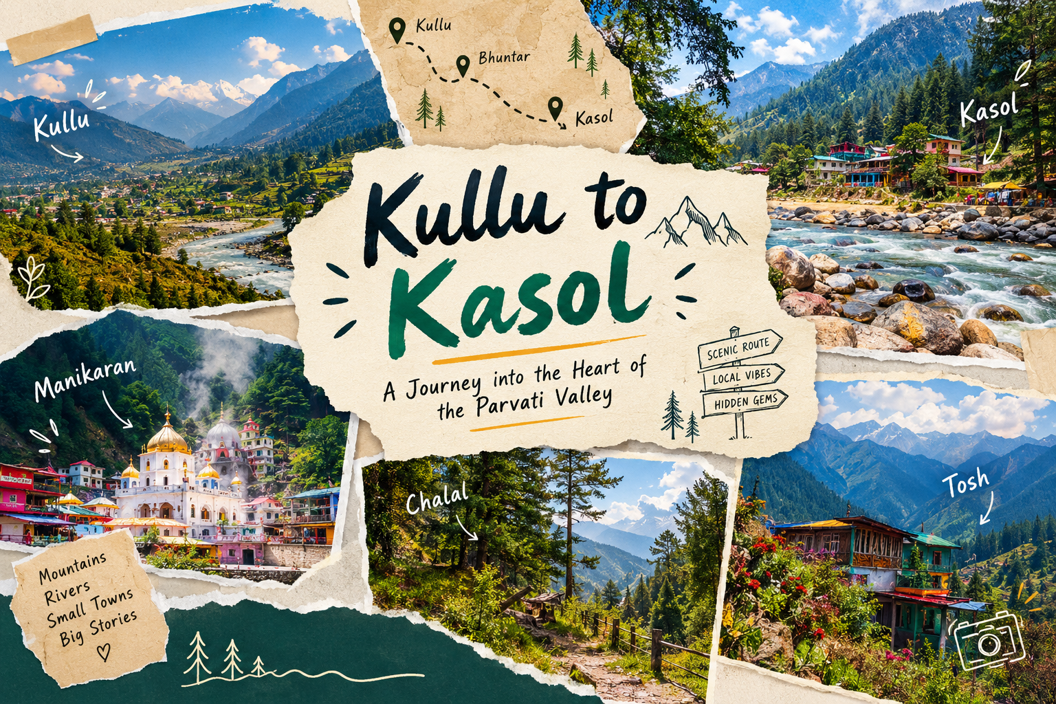 Kullu to Kasol: A Journey into the heart of the Parvati Valley